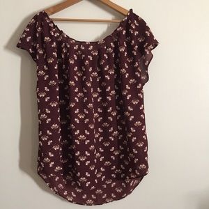 Lauren Conrad butterfly top